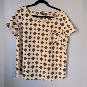 Lands’ End short sleeve blouse